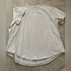 Gymshark sand shirt